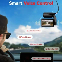 A4 4K Touch Wifi GPS 2CH 64gb dashcam