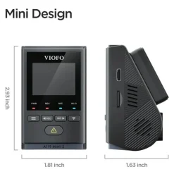 A119 Mini 2 QuadHD Wifi GPS dashcam