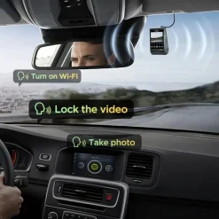 A229 Pro 1CH 4K Wifi GPS dashcam