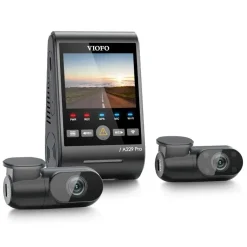 A229 Pro 3CH 4K Wifi GPS dashcam
