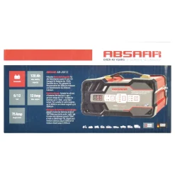 Acculader en Jumpstarter 6V/12V 12A tot 120Ah