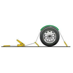 Auto transport spanband 250 cm - 5000 kg