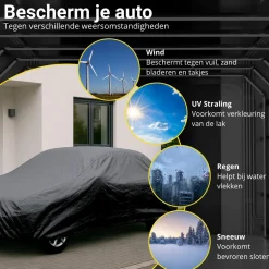 Autohoezen XL Zwart