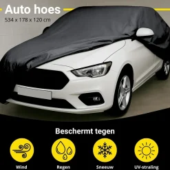 Autohoezen XL Zwart