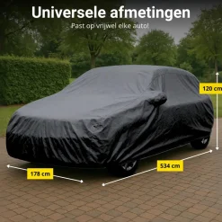 Autohoezen XL Zwart