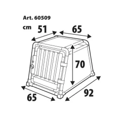 auto-hondenbench 65 x 92 x 70H cm