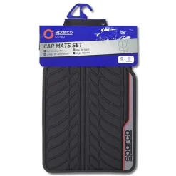 Automatten set - Rubber - Rood
