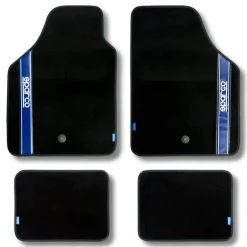 Automatten set - Stof - Blauw