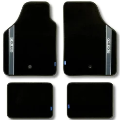 Automatten set - Stof - Grijs
