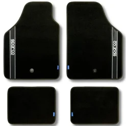 Automatten set - Stof - Zwart
