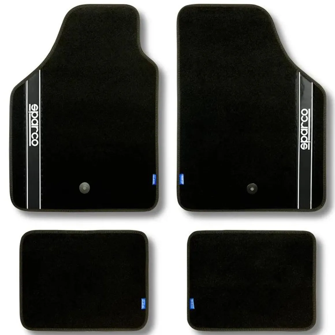 Automatten set - Stof - Zwart