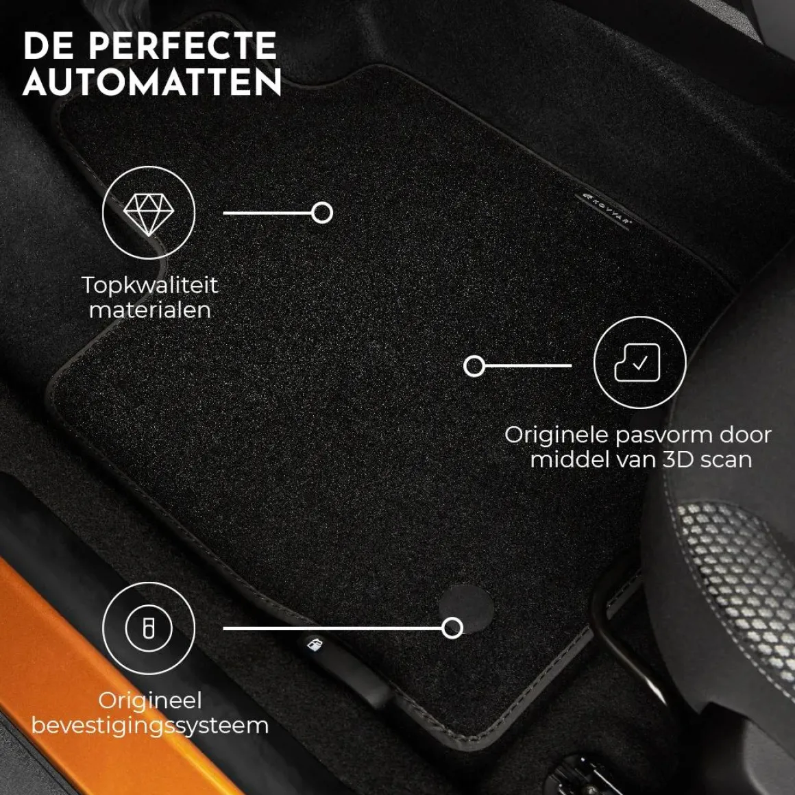 Automatten voor Volkswagen Golf 1 (1974-1983)