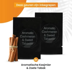 Autoparfum Navulling - Kasjmier & Zoete Tabak