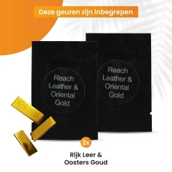 Autoparfum Navulling - Leer & Oosters Goud