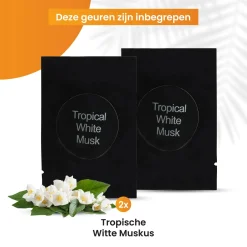 Autoparfum Navulling - Tropische Witte Muskus