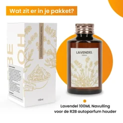 Autoparfum Navulling 'Lavendel' - 100ml
