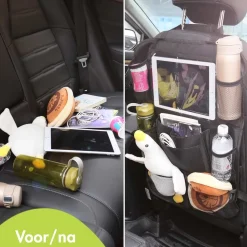 Autostoel Organizer met Tablethouder - 2-Pack