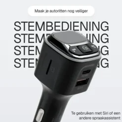 Bluetooth FM Transmitter Carkit USB-C