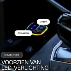 Bluetooth FM Transmitter Carkit USB-C