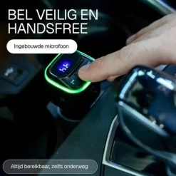 Bluetooth FM Transmitter Carkit USB-C
