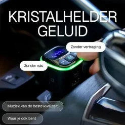 Bluetooth FM Transmitter Carkit USB-C