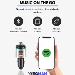Bluetooth FM Transmitter - Carkit
