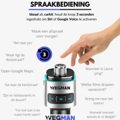 Bluetooth FM Transmitter - Carkit