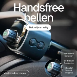 Bluetooth FM Transmitter Carkit USB C