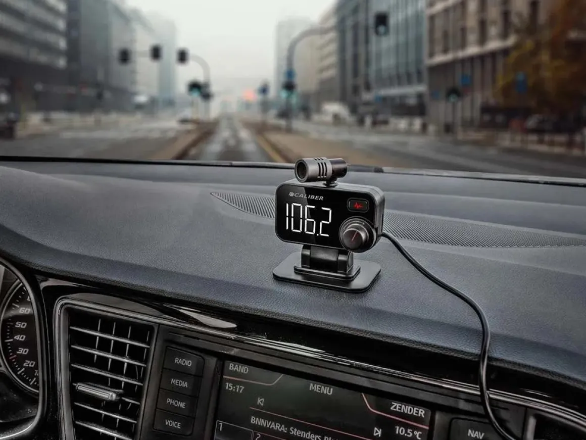 Bluetooth FM Transmitter Auto Dubbele USB