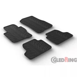 BMW 4 serie F32 automaat 2013-2020 - Rubbermatten