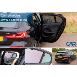 BMW 1-Serie F40 5 deurs 2019 - Zonneschermen achterportieren