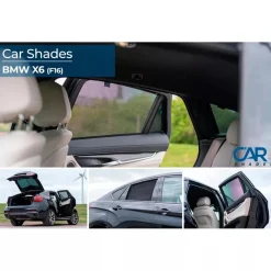 BMW X6 F16 5 deurs 2014-2019 - Zonneschermen