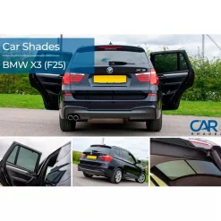 BMW X3 (F25) 5 deurs 2010-2017 - Zonneschermen