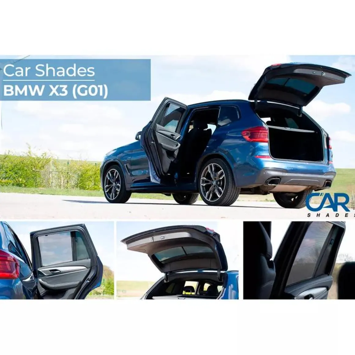 BMW X3 (G01) 2017 - Zonneschermen