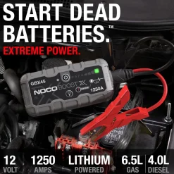 Boost X Jump Starter 1250A 12V met Powerbank