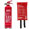 Brandblus box Poederblusser 1 kg en Blusdeken