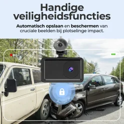 CCT1650 Dashcam - Full HD - 120° Groothoek
