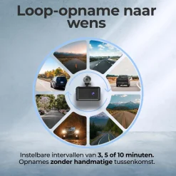 CCT1650 Dashcam - Full HD - 120° Groothoek