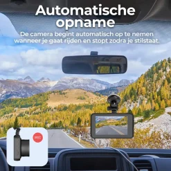 CCT1650 Dashcam - Full HD - 120° Groothoek
