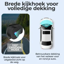 CCT1650 Dashcam - Full HD - 120° Groothoek