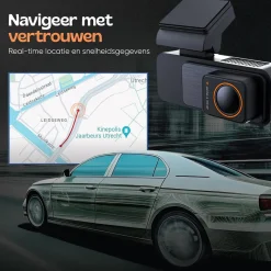 2CH Dashcam - WiFi GPS 4K 64GB - X30 Pro Dashcam