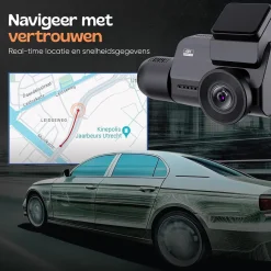 3CH Dashcam - WiFi GPS 4K 64GB - M800 Pro Dashcam