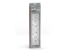 Chromen ABS kentekenplaathouder 535x140 mm