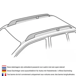 dakdragers Fiat Idea 01/2004-11/2012