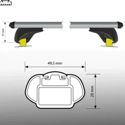 Dakdragers Ford Galaxy 2006-2010