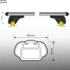 Dakdragers Seat Ibiza Stationwagon 2010-2017