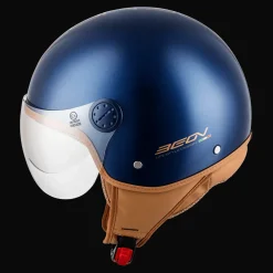 Design Luxe Scooterhelm met vizier