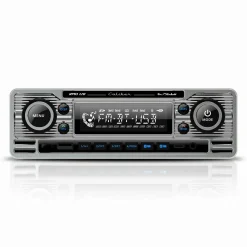 1-DIN Retro Autoradio Bluetooth USB-C AUX