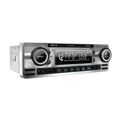 1-DIN Retro Autoradio Bluetooth USB-C AUX