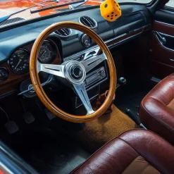 1-DIN Retro Autoradio Zwart Bluetooth USB-C